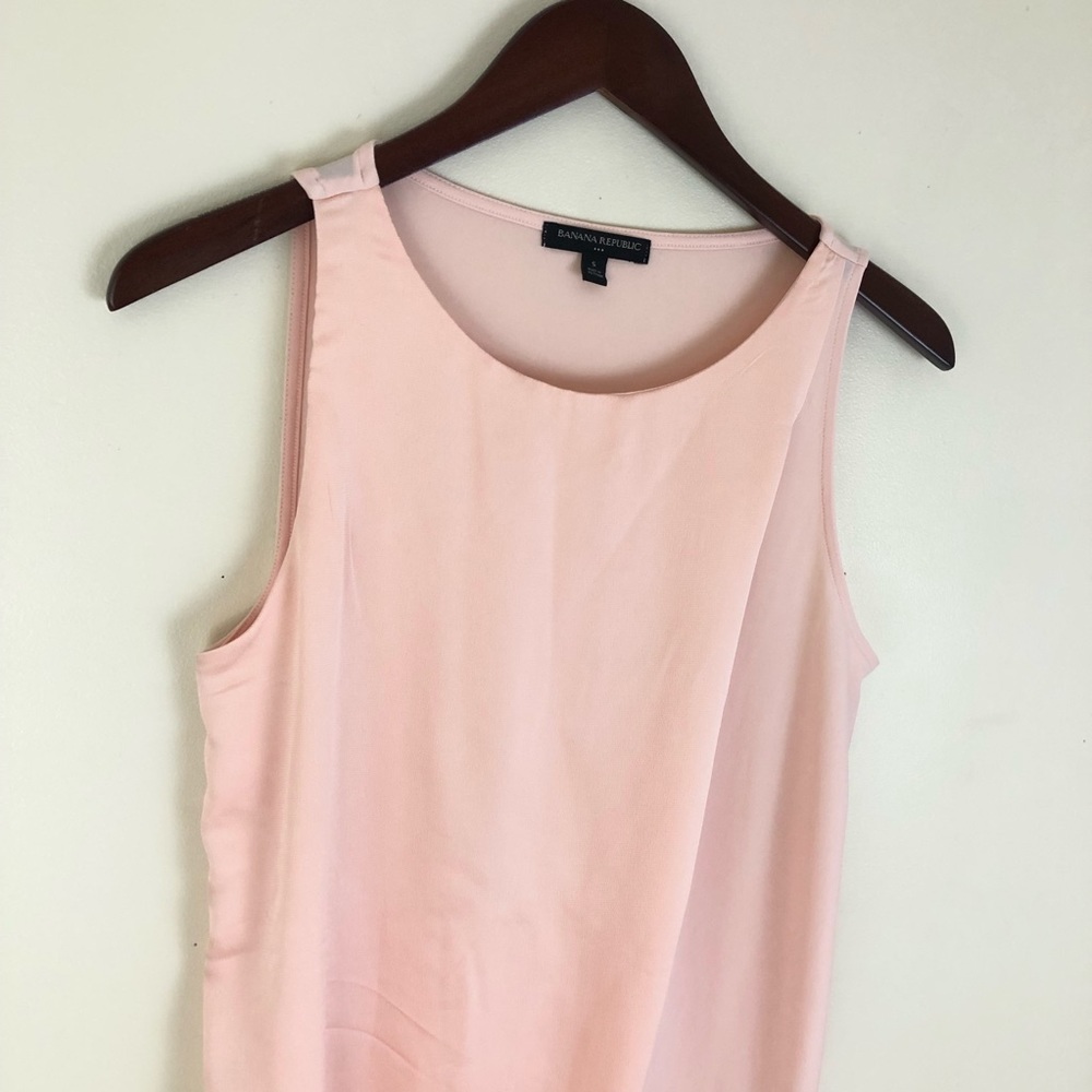 Banana Republic factory blush layered tank